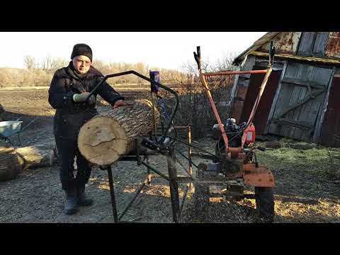 Видео: Купите просто шину и цепь! Бензопила больше не нужна!!!