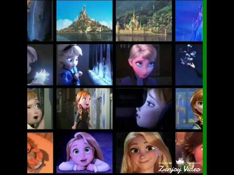 Видео: Эльза,Рапунцель и Анна