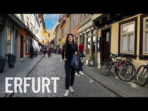 Видео: Эрфурт-милейший городок Германии-Гуляем и наслаждаемся