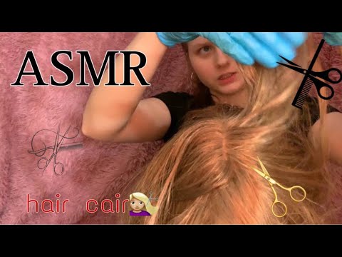 Видео: АСМР "Парикмахер подстрижет тебя 💇🏼‍♀️, салон красоты❤️💖" + мурашки