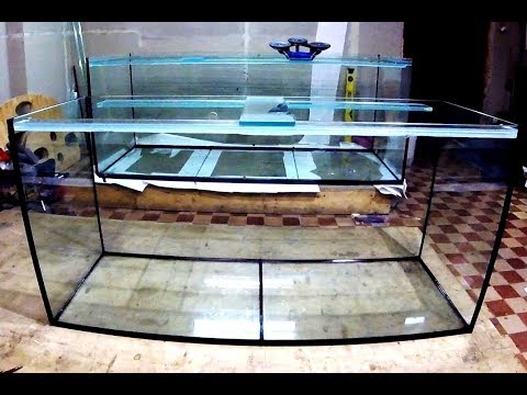 Видео: Изготовление аквариума 340л.