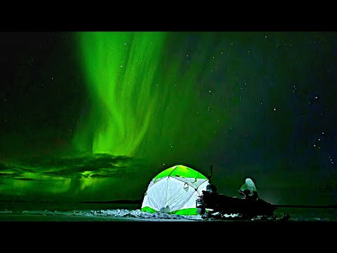Видео: РЫБАЛКА С НОЧЁВКОЙ!!! СКАЗОЧНАЯ КРАСОТА СЕВЕРНОГО СИЯНИЯ ИЛИ ХИЩНИКИ ПЕРЕД ПОЛЯРНОЙ НОЧЬЮ!!!