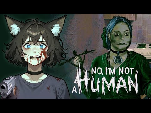 Видео: 【No, I'm not a Human】 #2 ► КОТ ОХРАННИК ►  [VTuber] kindlynx