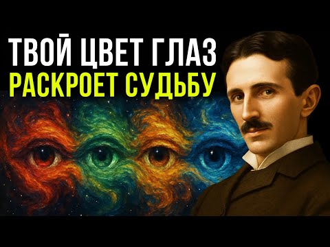 Видео: Цвет твоих ГЛАЗ — это не случайность: Никола Тесла раскрыл их духовное происхождение