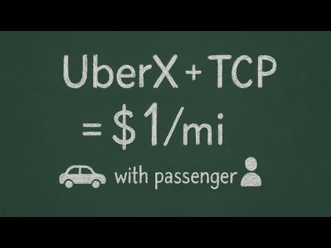Видео: Как заработать больше на Uber? Uber + TCP номера + коммерческая страховка = $1/миля Работа в Америке