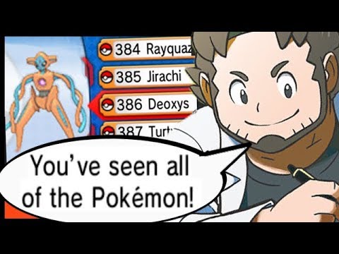 Видео: Что происходит, когда вы заполняете Покедекс в ремейках игр Pokemon?