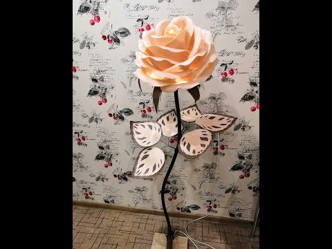 Видео: МК РОЗА ИЗ ИЗОЛОНА