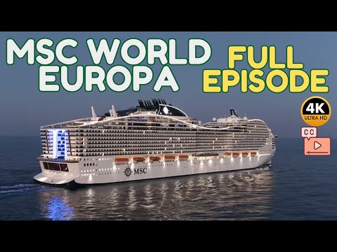 Видео: Исследуем MSC World Europa: Лучшие Впечатления от Круиза! (с Субтитрами)