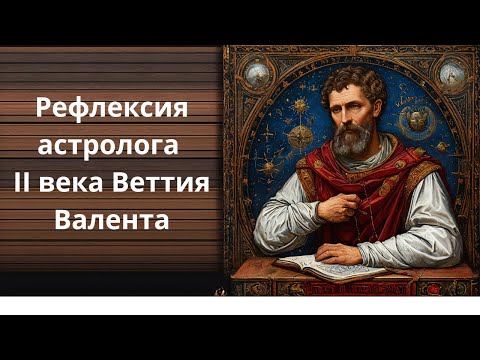 Видео: Рефлексия астролога 2 века Веттия Валента