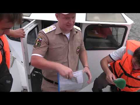 Видео: рейд сотрудников Казанского инспекторского отделения ГИМС по реке  Казанка
