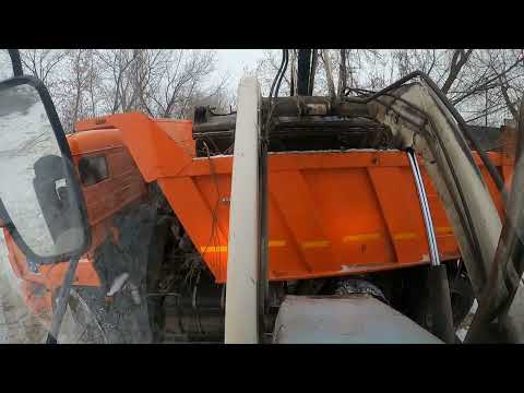 Видео: Сдают нервы. Лед хуже бетона.Грузим дрова.