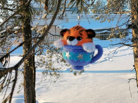 Видео: Серия "Зверюшки в чашке". Тигренок. 1 часть