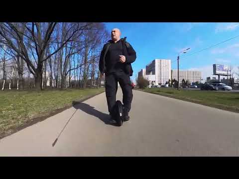 Видео: Выкатываю Моноколесо Kugo Kirin U2 (он же KingSong 16S) первый блин, часть видео пропала!