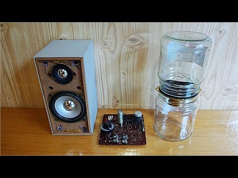 Видео: СТЕКЛЯННЫЙ САБВУФЕР - Глухая колонка из Стеклянной Банки