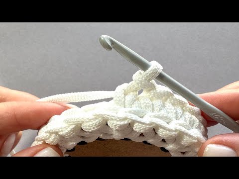 Видео: 🤗За час связала 5 штук. Красивая обвязка края крючком