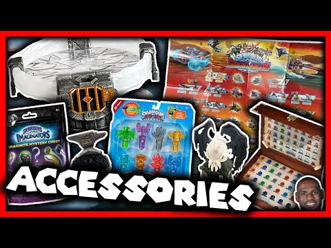 Видео: Аксессуары для Skylanders