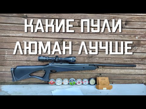 Видео: Выбираем какие пули лучшие для пневматики 4 5 мм ЛЮМАН ОБЗОР НА ТОЧНОСТЬ Crosman Benjamin Trail