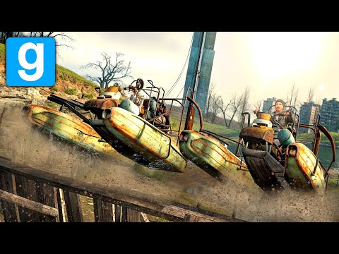 Видео: МОРСКАЯ ПОГОНЯ И ВОДНЫЕ ПРИКЛЮЧЕНИЯ | ПРОХОЖДЕНИЕ Half Life 2 КООПЕРАТИВ В Garry's Mod