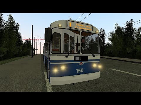 Видео: ЗИУ 682г НА 1 МАРШРУТЕ ► Trolleybus FS