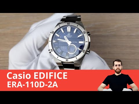 Видео: EDIFICE c десятилетней батареей / Casio ERA-110D-2A
