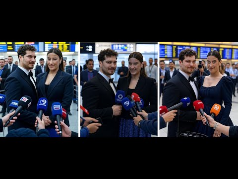 Видео: По возвращении из Парижа Хазал сказала в аэропорту о Чагатае то, чего никогда раньше не говорила.