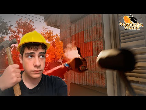 Видео: СИМУЛЯТОР РАЗРУШЕНИЯ! СНЁС ДОМ ЗА ДЕНЬГИ! (Deconstruction Simulator)