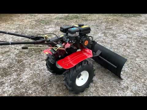 Видео: Мотоблок РЫСЬ МБР 7-10 ПРО с отвалом