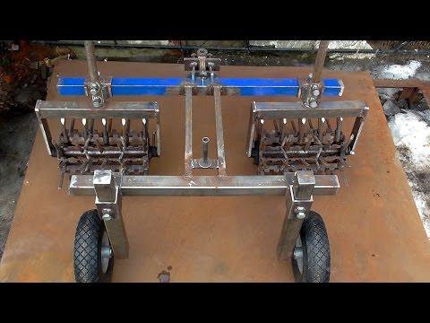Видео: Самодельные ЕЖИ-КУЛЬТИВАТОРЫ для мотоблока./ Homemade hedgehogs for motoblock.