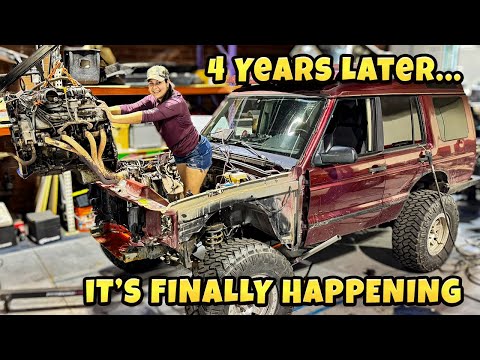 Видео: Замена двигателя ROVER V8 4,6 л | Значительные модификации и повышение мощности