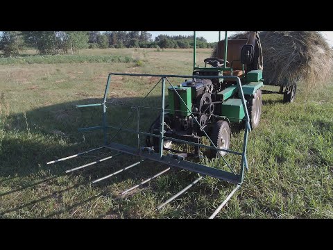 Видео: Размеры моей самодельной волокуши.