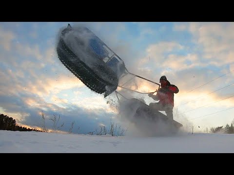 Видео: Летающий МОТОБУКСИРОВЩИК!