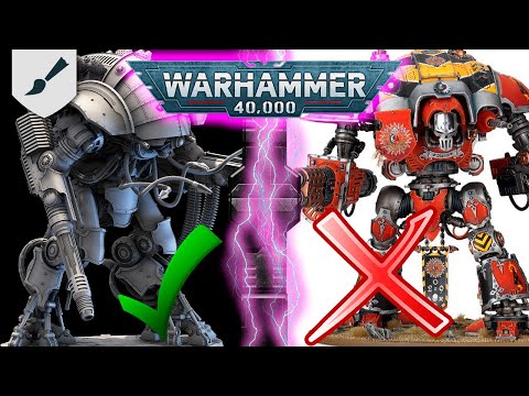 Видео: Собираю Dark Mechanicus - 3D печатный найт - 19