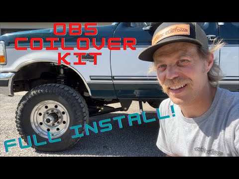 Видео: ПОЛНАЯ УСТАНОВКА нашего комплекта койловеров OBS D60!