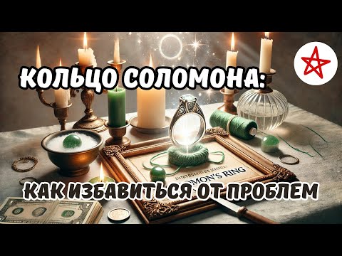 Видео: Секретный амулет: Кольцо Соломона. Помощь в сложных жизненных ситуациях