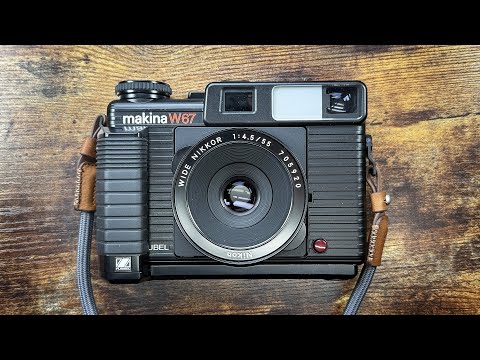 Видео: Plaubel Makina W67. Полный технический обзор и объяснение всех настроек, характеристик и особенно...