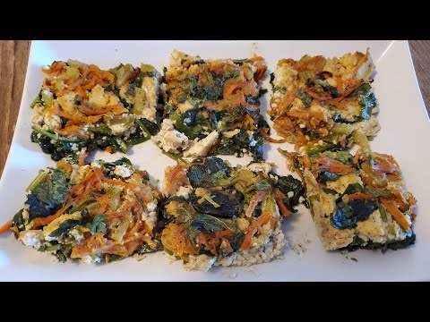 Видео: Запеканка из шпината и тофу / веганский рецепт