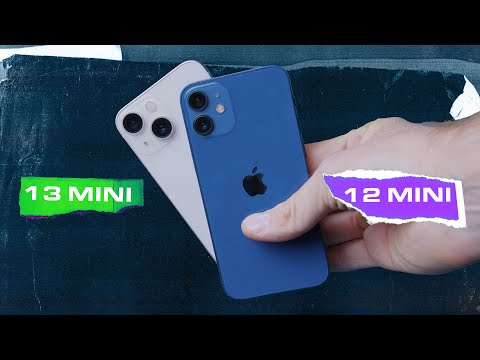 Видео: Месяц с iPhone 13 Mini VS 12 Mini. Опыт использования и сравнение.