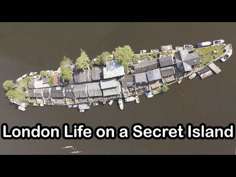 Видео: Секретная островная жизнь Лондона: ни дорог, ни мостов, только лодка
