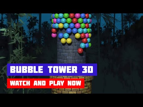Видео: Башня из шариков 3Д (Bubble Tower 3D) · Игра · Геймплей