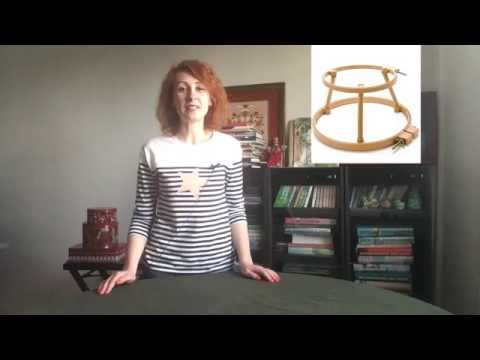 Видео: Мастерская: Lap Stand или "двухэтажные пяльцы"