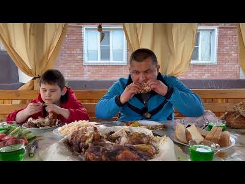 Видео: Готовим На Ужин 2 Блюда - Тандыр Кебаб Из Курицы И Хашлама!