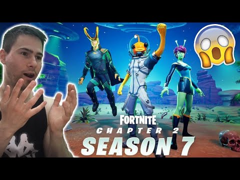 Видео: ИЗВЪНЗЕМНИ ВЪВ FORNITE? СЕЗОН 7!👽