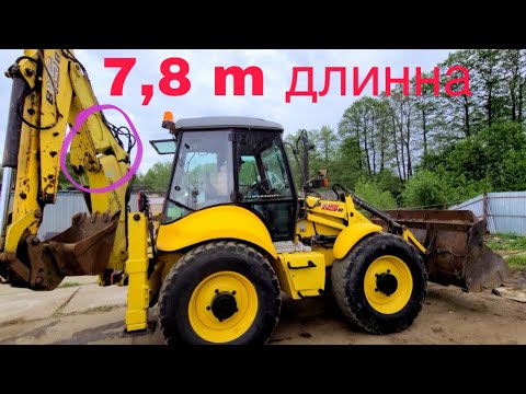 Видео: New Holland в богатой комплектации -стрела робот 🤖.