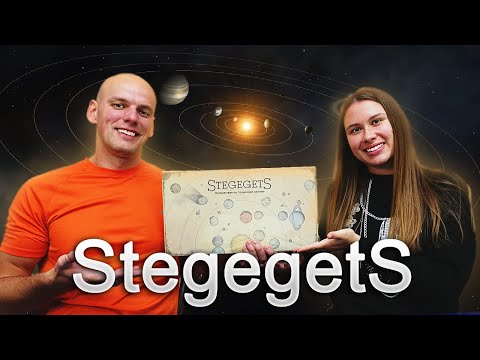 Видео: Stegegets путешествие по солнечной системе - Играем в настольную игру