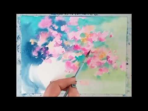 Видео: Розовые цветы