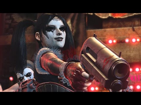 Видео: БЕЗУМИЕ В ЧЁРНО-КРАСНЫХ ТОНАХ - Batman: Return to Arkham #39 (DLC: МЕСТЬ ХАРЛИ КВИНН)