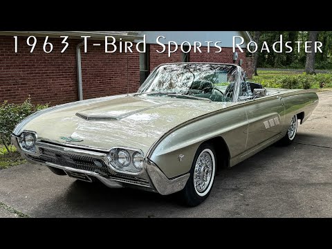 Видео: Редчайший спортивный родстер T-Bird 1963 года