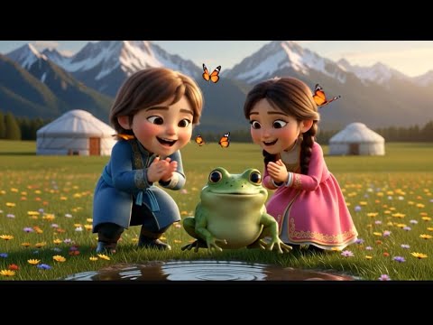 Видео: Бақа бақа балпақ  | Қошақаным | Аю, аю, тұршы | Казакша мультфильм| Казакша мультик |