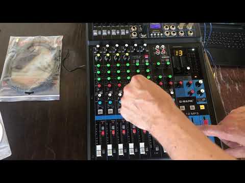 Видео: Обзор музыкального пульта G MARK MG12MP3 c Алиэкспресс