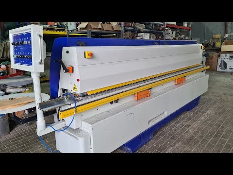 Видео: Кромкооблицовочный станок Filato 430U с rounder (обкатка углов)